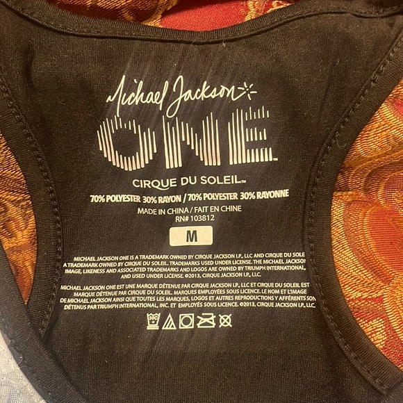 NWOT- Limited Edition Michael Jackson Cirque Du Soleil Sequin Shirt - Picture 6 of 6